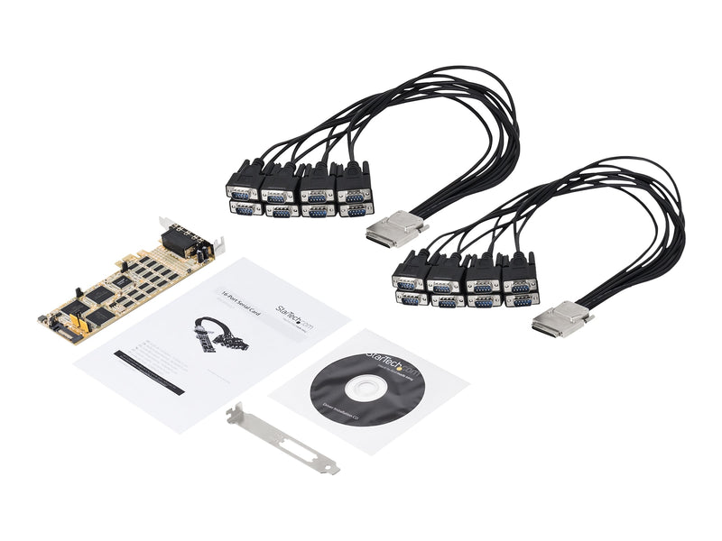 Startech PCI Express Karte – 16 serielle Anschlüsse für PCs