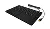 KEYSONIC Tastatur mit Touchpad – USB, robust & wasserfest