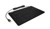 KEYSONIC Tastatur mit Touchpad – USB, robust & wasserfest