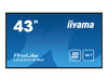 Iiyama 43" Display – Ideal für Digital Signage