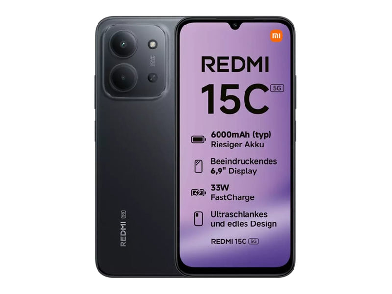 Xiaomi Redmi 15C Smartphone – 5G, 128 GB Speicher