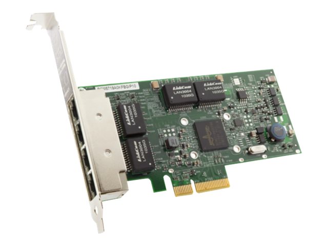 Broadcom Netzwerkadapter – 4x Gigabit Ethernet, PCIe-Anschluss