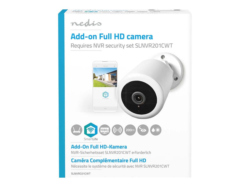 NEDIS SmartLife Outdoor-Kamera – WLAN, Full HD, wetterfest