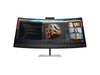 HP LED-Monitor – Gebogenes Display, integrierte Lautsprecher