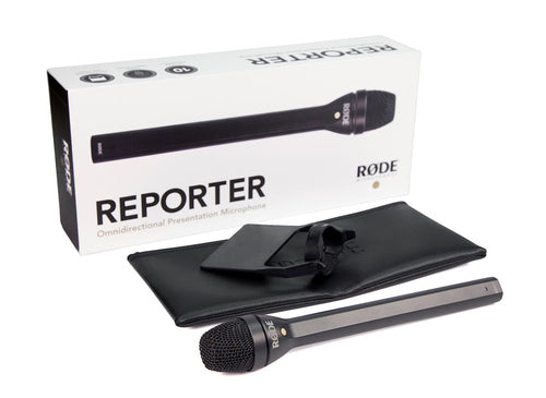 RODE Reporter Mikrofon – Ideal für Sprache und Rundfunk