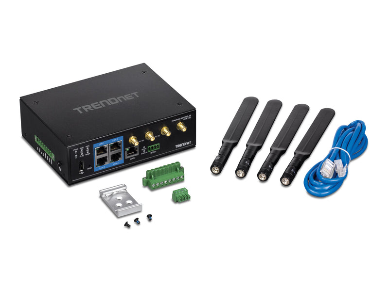 TRENDnet Wireless Router – 4-Port-Switch, Dual-Band Wi-Fi 5