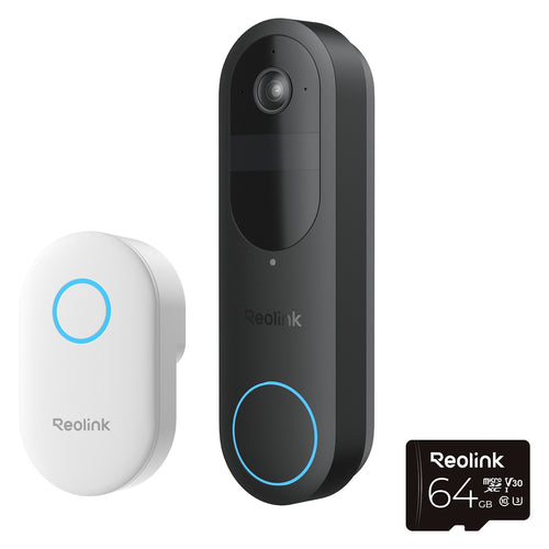 REOLINK Türklingel-Set – Videoüberwachung, 64 GB Speicher