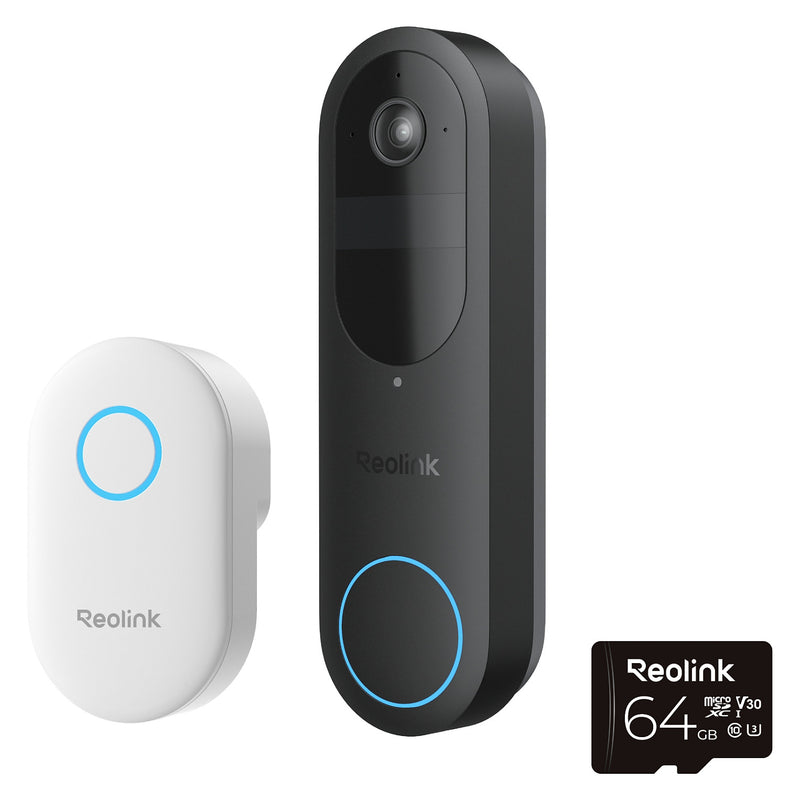 REOLINK Türklingel-Set – Videoüberwachung, 64 GB Speicher