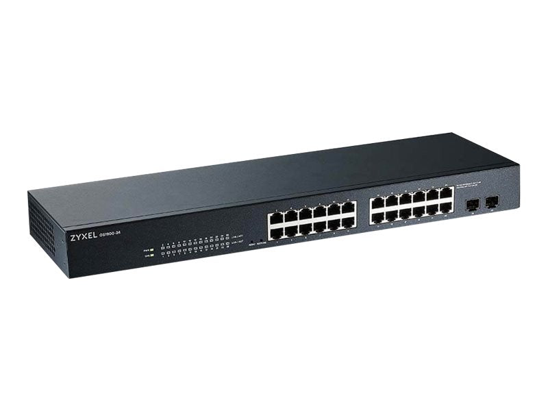 Zyxel 24-Port Netzwerk-Switch – Lüfterlos, für kleine Unternehmen