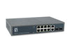 LEVELONE Netzwerk-Switch – 8 PoE+ Anschlüsse, Rack-montierbar