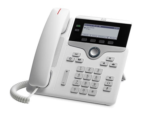 Cisco VoIP-Telefon 7821 – HD-Sprachqualität, höhenverstellbar