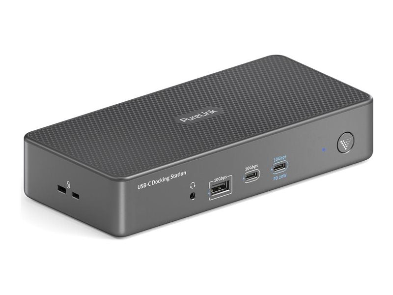 Purelink USB-C Dockingstation – 14 Anschlüsse, 4K-Display