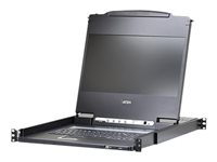 Aten KVM-Konsole – 17,3" Full HD Monitor, USB-Anschlüsse
