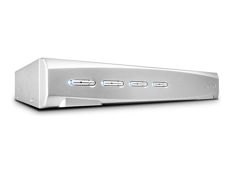 Lindy KVM Switch – 4 PCs mit einem Monitor und USB steuern