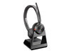 Plantronics Savi 7220 Office Headset – Kabellos, 120 m Reichweite