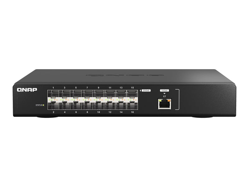 QNAP Netzwerk-Switch – 16 Ports, Web-Verwaltung