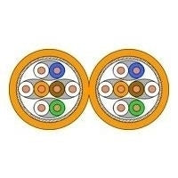 Draka Cat 7 Netzwerkkabel – 100 m, halogenfrei, orange
