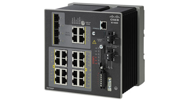 Cisco Industrial Switch – 16 Anschlüsse, PoE+ Unterstützung