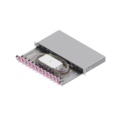 Easylan Glasfaserkabelkiste – Rack-montierbar, 24 Ports