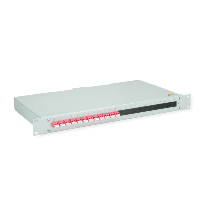 Telegärtner Patchpanel – 12 Anschlüsse, für Glasfaserkabel