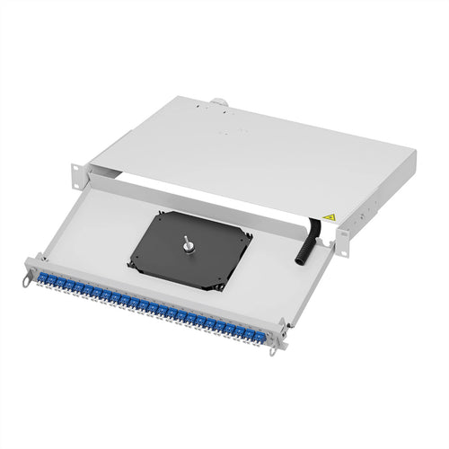 Telegärtner Netzwerk-Patchpanel – 12 Anschlüsse, OM3 Glasfaser