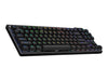 Logitech G PRO X TKL Tastatur – Kabellos, Hintergrundbeleuchtung