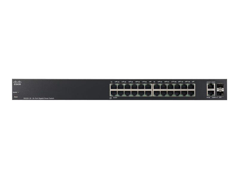 Cisco 26-Port Gigabit Switch – Einfaches Management, hohe Sicherheit