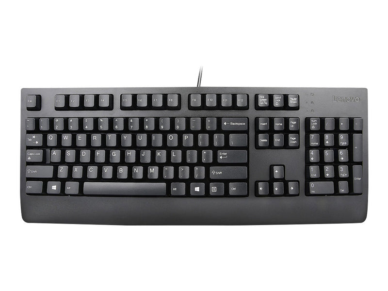 Lenovo Tastatur – USB, spritzwassergeschützt