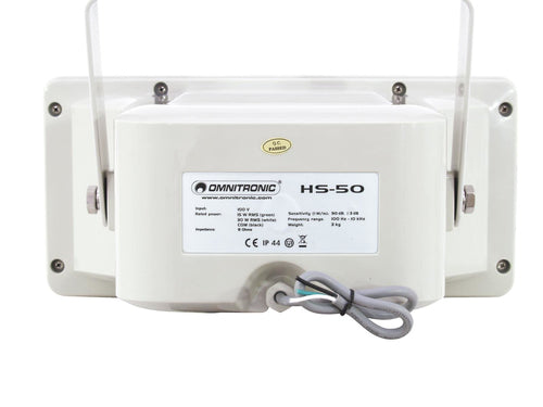 Omnitronic Lautsprecher – 30 W, ideal für Hintergrundmusik