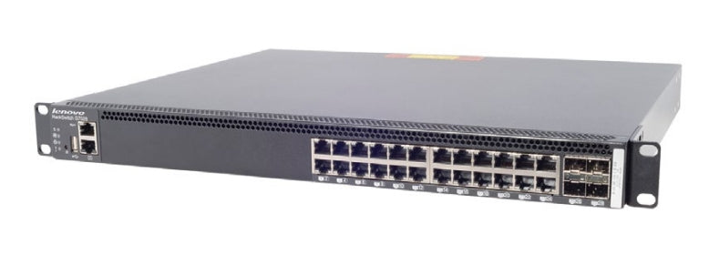 Lenovo RackSwitch – 24 Anschlüsse, Gigabit Ethernet für kleine Unternehmen