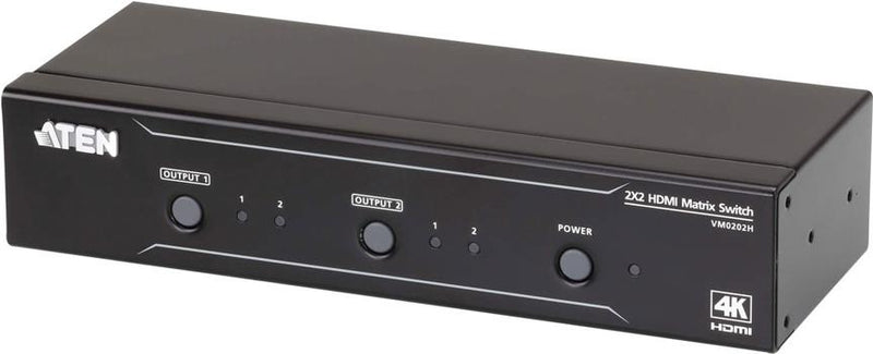 Aten HDMI Matrix Switch – 4K-Auflösung, 2 Eingänge/2 Ausgänge
