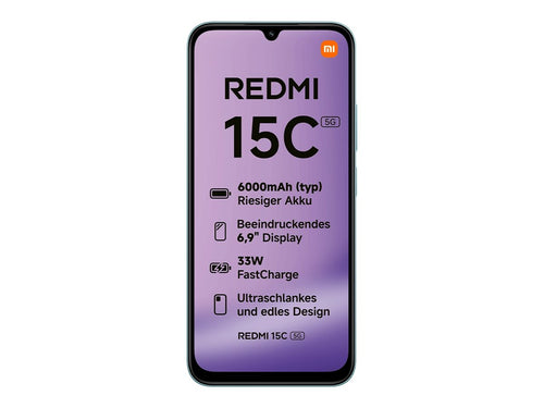 Xiaomi Redmi 15C Smartphone – 5G, 128 GB Speicher
