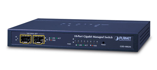 Planet Technology 8-Port Switch – Gigabit Ethernet, verwaltbar