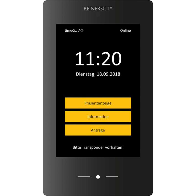 Reiner SCT timeCard Terminal – RFID-Leser, Netzwerkfähig