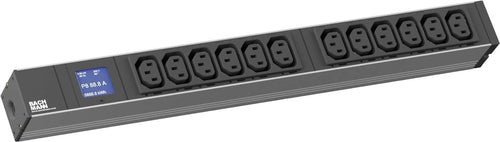 Bachmann Steckdosenleiste – 12 Anschlüsse, Rack-einbaufähig