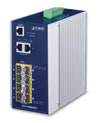 PLANET TECHNOLOGY Managed Switch – 8 SFP, Gigabit Ethernet