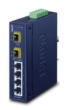 Planet Technology Gigabit Switch – 6 Anschlüsse, für DIN-Schiene