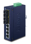 Planet Technology Ethernet-Switch – 4 Ports, DIN-Schienenmontage