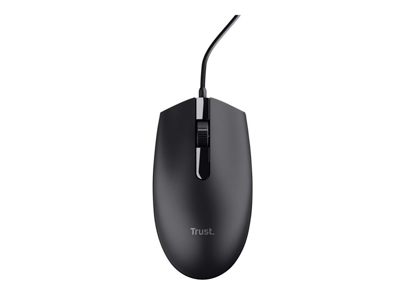 TRUST TM-101 Maus – Kabelgebunden, für Rechts- und Linkshänder