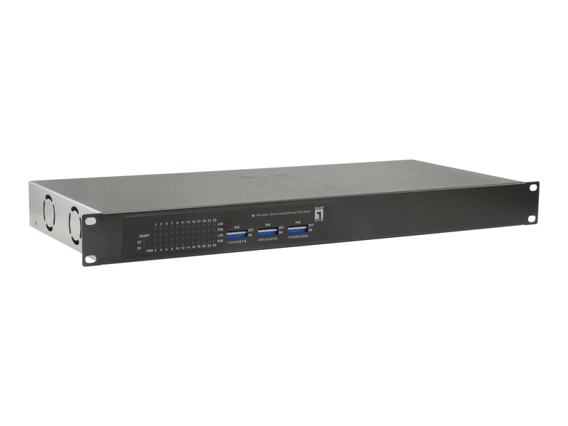 LevelOne 26-Port Netzwerk-Switch – PoE+ für effiziente Stromversorgung