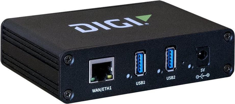 DIGI USB-Hub – 2 USB-Anschlüsse, Netzwerkfähig