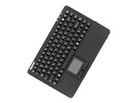 KEYSONIC Tastatur mit Touchpad – USB, robust & wasserfest