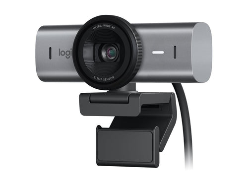 Logitech 4K-Webcam – KI-Optimierung, Dual-Mikrofone