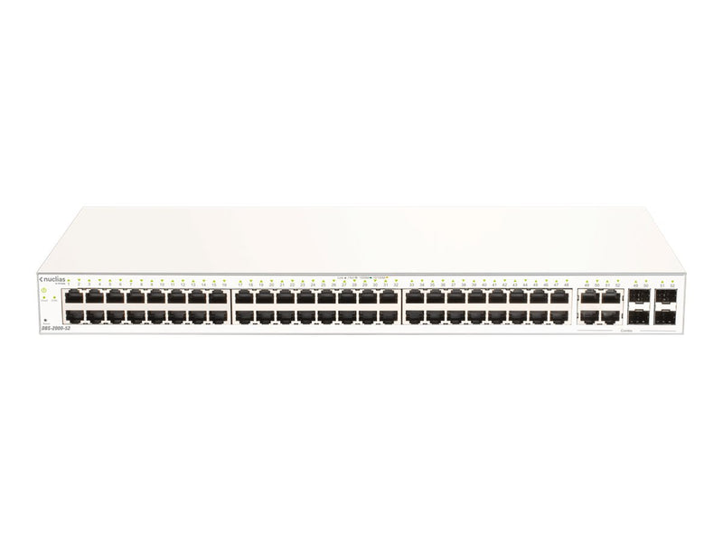 D-Link 52-Port Gigabit Switch – Cloud-Verwaltung, leise ohne Lüfter