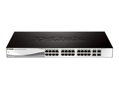 D-Link 24-Port Gigabit Switch – Einfaches Management, hohe Sicherheit