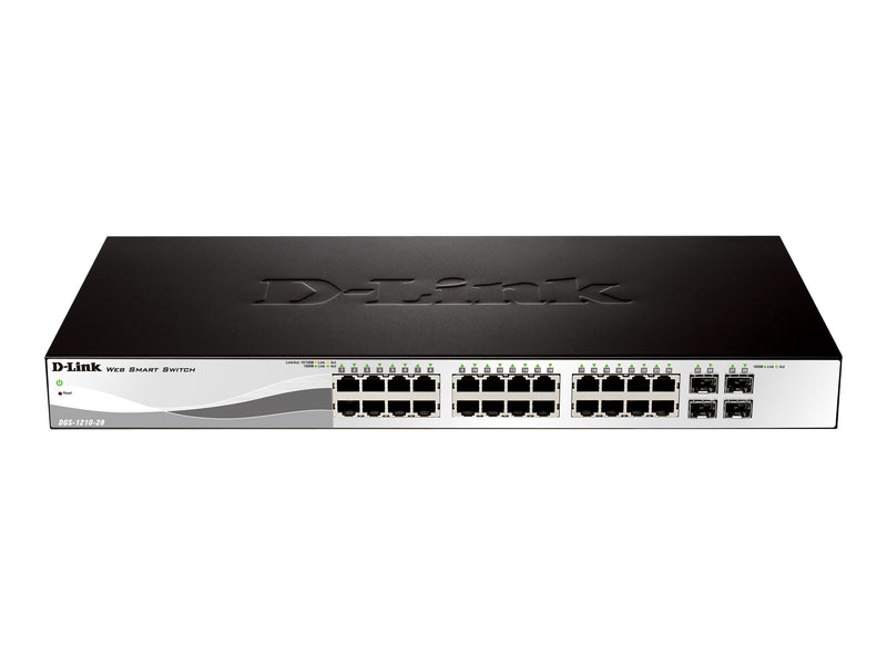 D-Link 24-Port Gigabit Switch – Einfaches Management, hohe Sicherheit