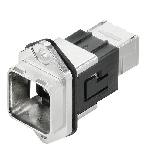 Weidmüller RJ45 Flansch – Cat6a, IP67 Schutz