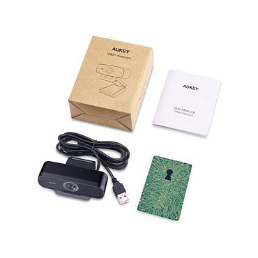 AUKEY Webcam – 1080p Video, integrierte Mikrofone