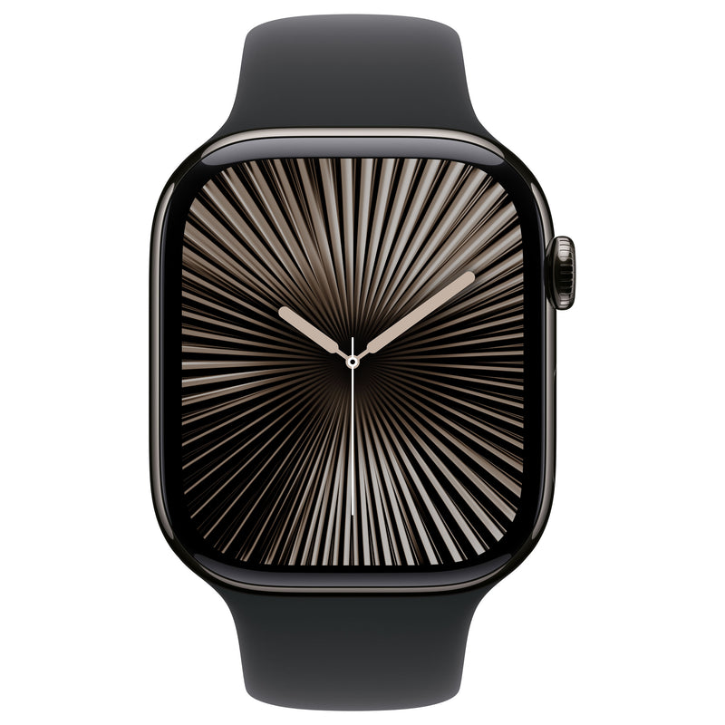 Apple Watch Series 10 – GPS, Mobilfunk, Titan-Gehäuse