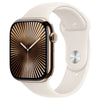 Apple Watch Series 10 – GPS, Mobilfunk, Gold, Sportband